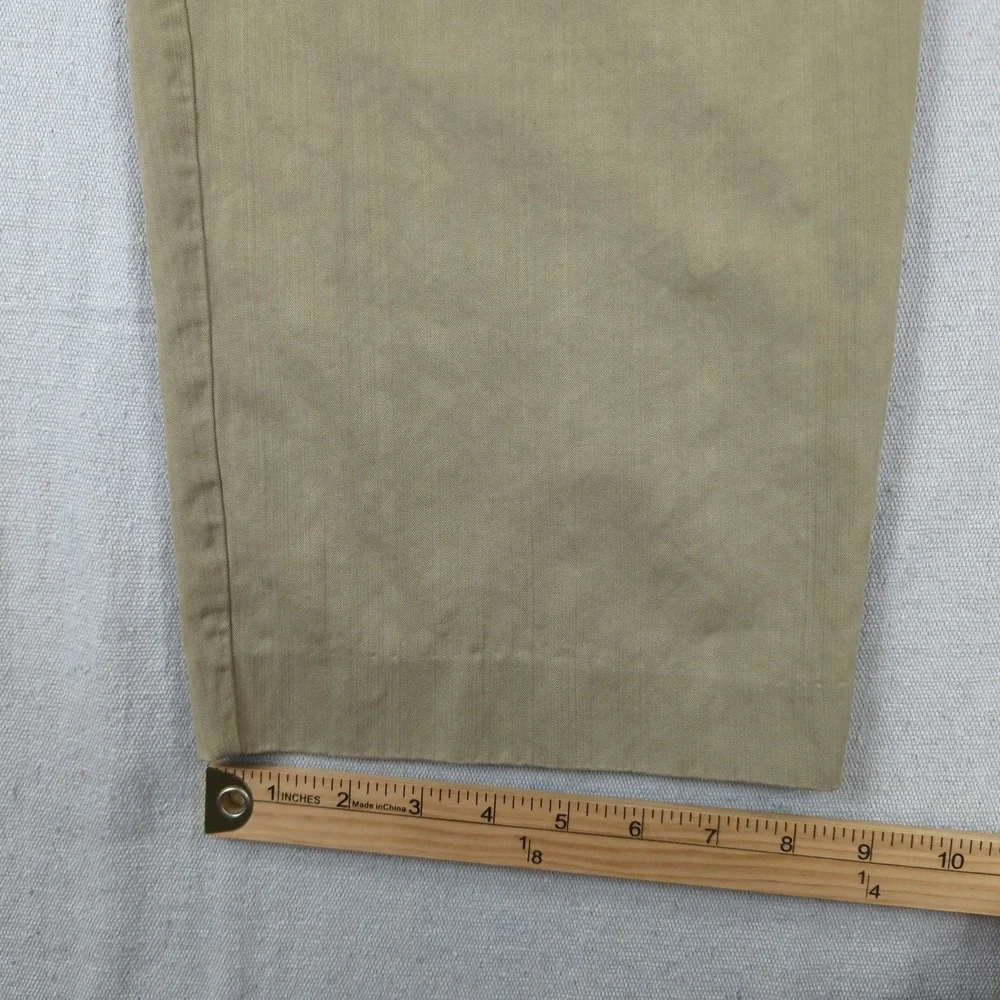 Tommy Bahama Pants Mens 38x32 Khaki Silk Casual Preppy Pleated